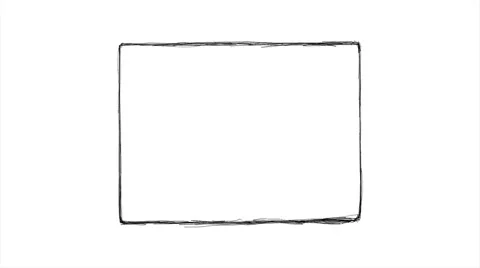 Frame trace animation Stock Footage 57283355