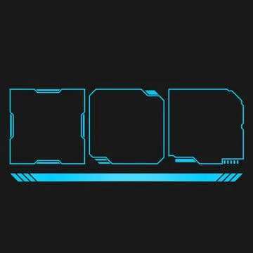 Frame UI design  Stock Illustration