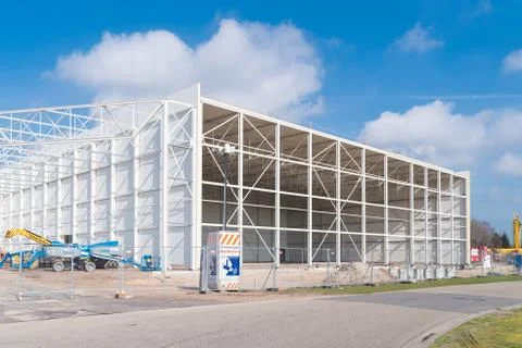 Frame of a warehouse Stock Photos