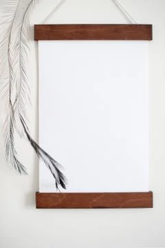 Frame on a white background Stock Photos