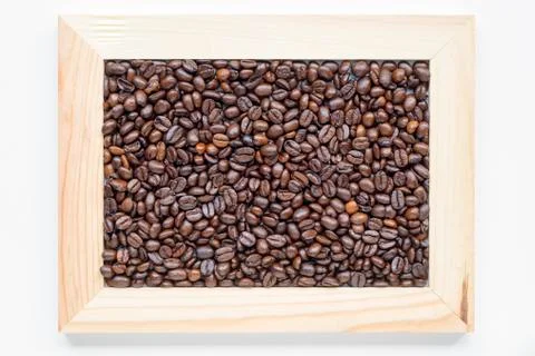 Framed coffee Stock Photos