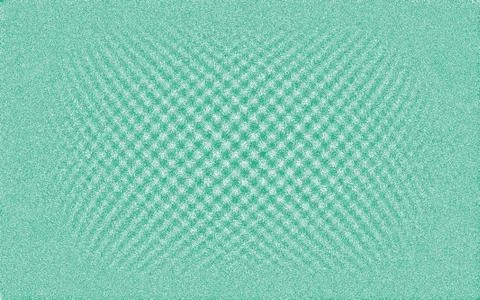 Framed fading gradient crosshatch pattern in shades of green for background Stock Illustration