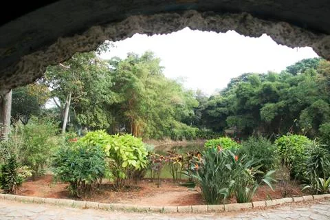 Framed Landscape Stock Photos