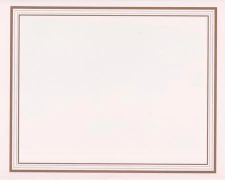 Framed paper Stock Illustration