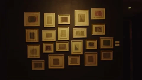 Framed pictures Stock Footage 170327166