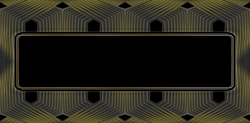 Frames and Borders golden line with Abstract Backgrounds Striped gold Stock Illustration