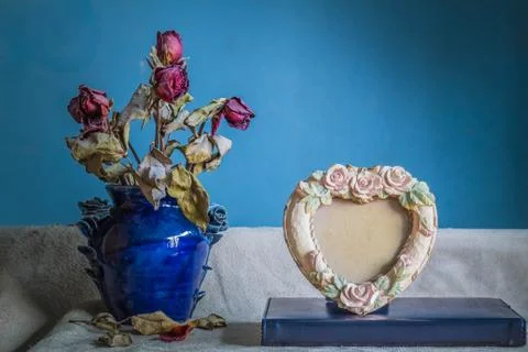 Frames on a book in the works. Stock Photos