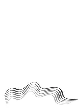 Frames of capron tape on A4 sheet, surreal, graphics Stock Illustration