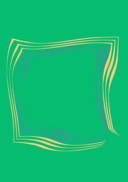 Frames of capron tape on A4 sheet, surreal, graphics. Stock-Illustration