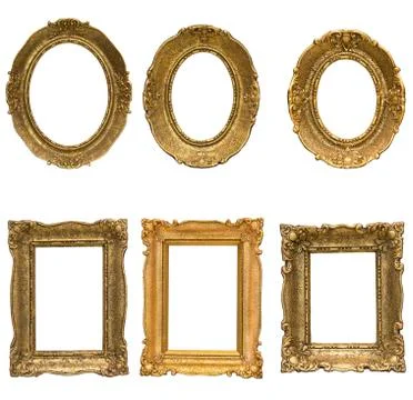 Frames collection Stock Photos