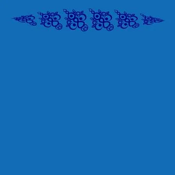 Frames of decorative ethnic elements on a square sheet, surreal, graphics 스톡 일러스트