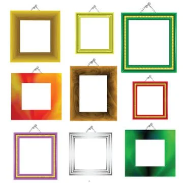 Frames Stock Illustration