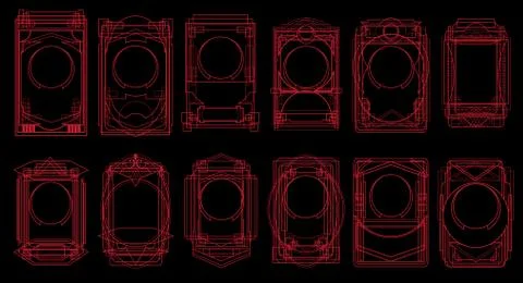 Frames Stock Illustration