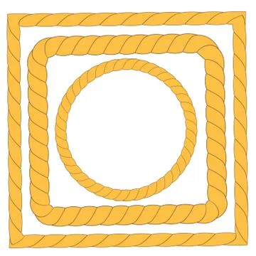 Frames Illustrazione stock