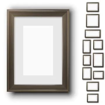 Frames Illustrazione stock