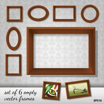 Frames Stock Illustration