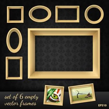 Frames Stock Illustration