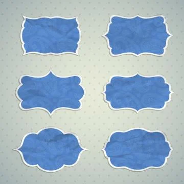 Frames in the Indian style Stock Illustration