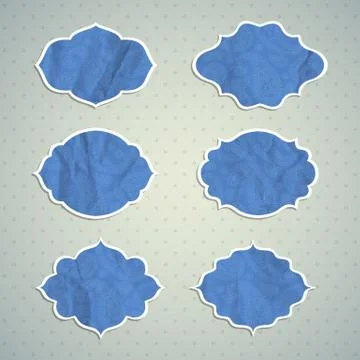 Frames in the Indian style Stock Illustration