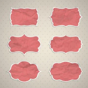 Frames in the Indian style Stock Illustration