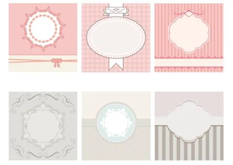 Frames invitation Stock Illustration