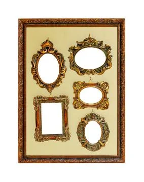 Frames isolated Stock Photos