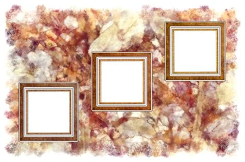 Frames old leather on a abstract art grunge background 스톡 사진