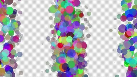 Frames Overlay from Particles 2 Video stock 264305340