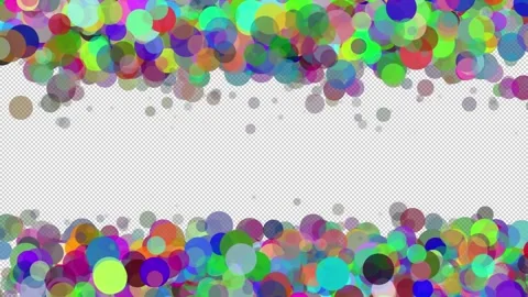 Frames Overlay from Particles 4 Vidéo 264496623