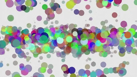 Frames Overlay from Particles 5 動画素材 264518533