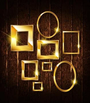 Frames for photos or paintings 스톡 일러스트