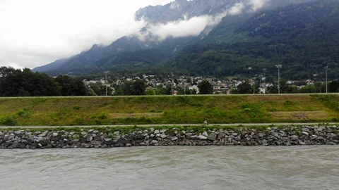 Frames of picturesque alpine valleys and meadows Stock Footage 118616346