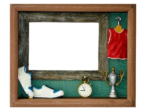 Frames running 스톡 사진