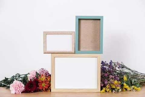 Frames s table Stock Photos