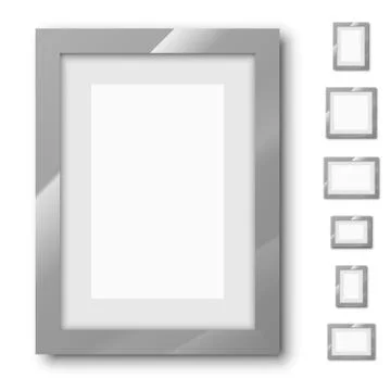 Frames set 스톡 일러스트