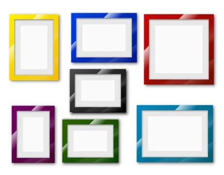 Frames set Stockillustratie