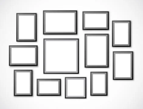 Frames set Stockillustratie
