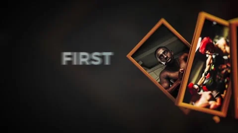 Frames Slideshow folder 스톡 After Effects