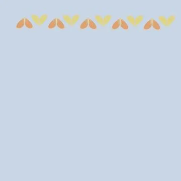 Frames on a square background - stylized moths - graphics. Design elements Illustrazione stock