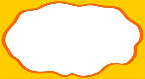 Frames for text in the style of Hand drawn. frame for text or banner for text. Stock Illustration