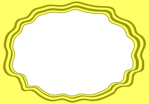 Frames for text in the style of Hand drawn. frame for text or banner for text. Stock Illustration