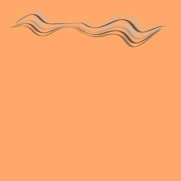 Frames of transparent capron tape on a square background. Illustrazione stock