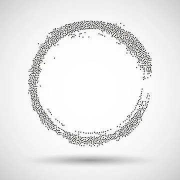 Frames vector Frame isolated. Vector Dotwork Illustration. Illustrazione stock