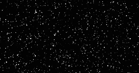 Frames White snowflakes on a black background winter, animated snowflake, snow Stock Footage 208167250