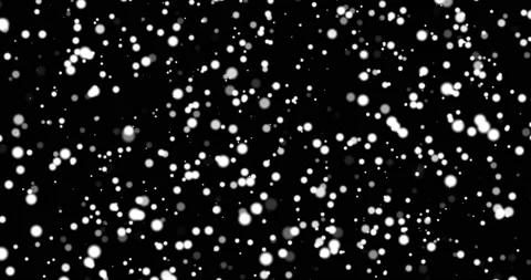 Frames White snowflakes on a black background winter, animated snowflake, snow Stock Footage 209663675