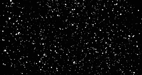 Frames White snowflakes on a black background winter, animated snowflake, snow Stock Footage 219894754
