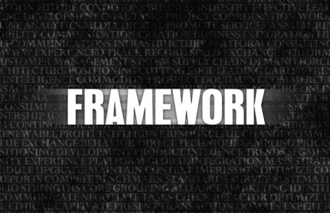 Framework Stock Illustration