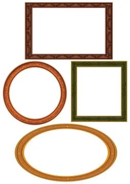 Framework for the image. Stock Illustration