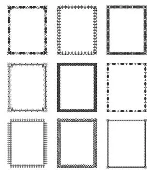 Framework Foto stock