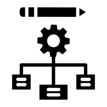 Framework Vector Icon Design Illustration Stock Illustration